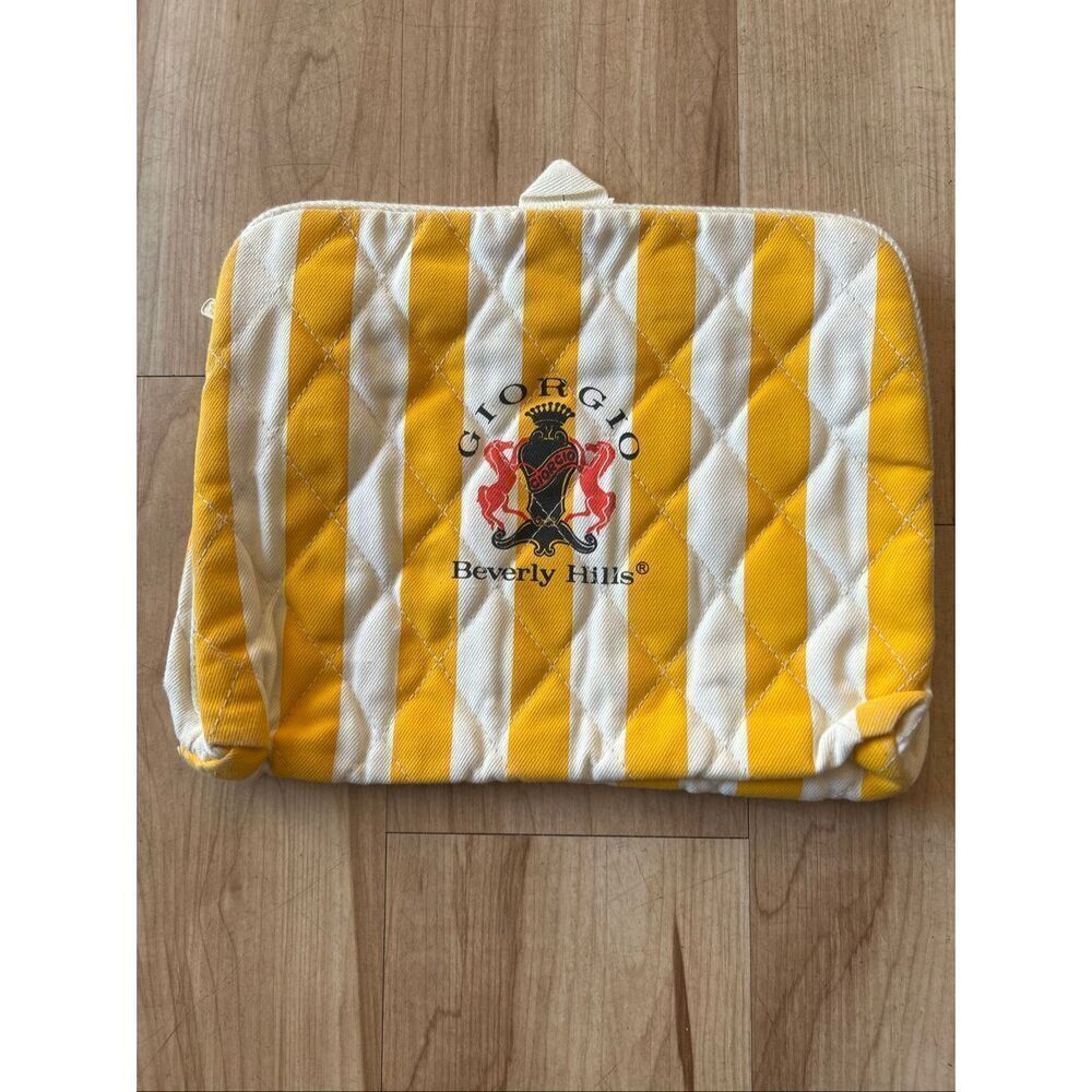 Vintage RARE GIORGIO BEVERLY HILLS MAKEUP BAG